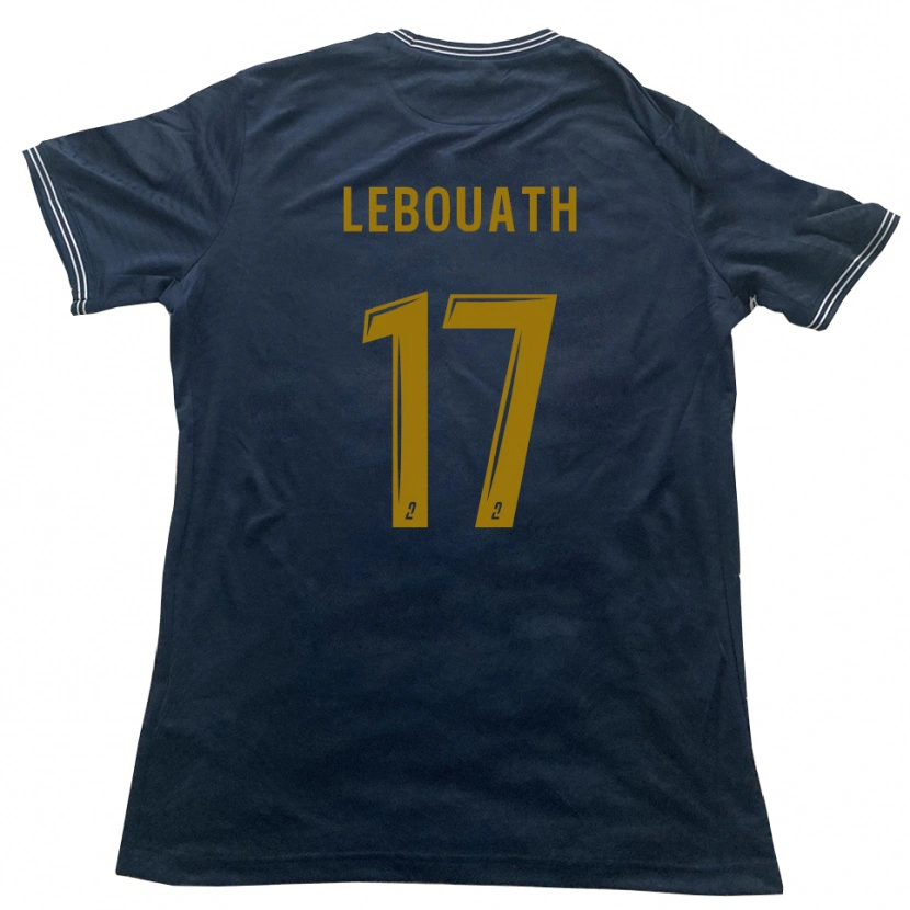 Danxen Kid Salif Lebouath #17 Navy Gold Away Jersey 2025/26 T-Shirt
