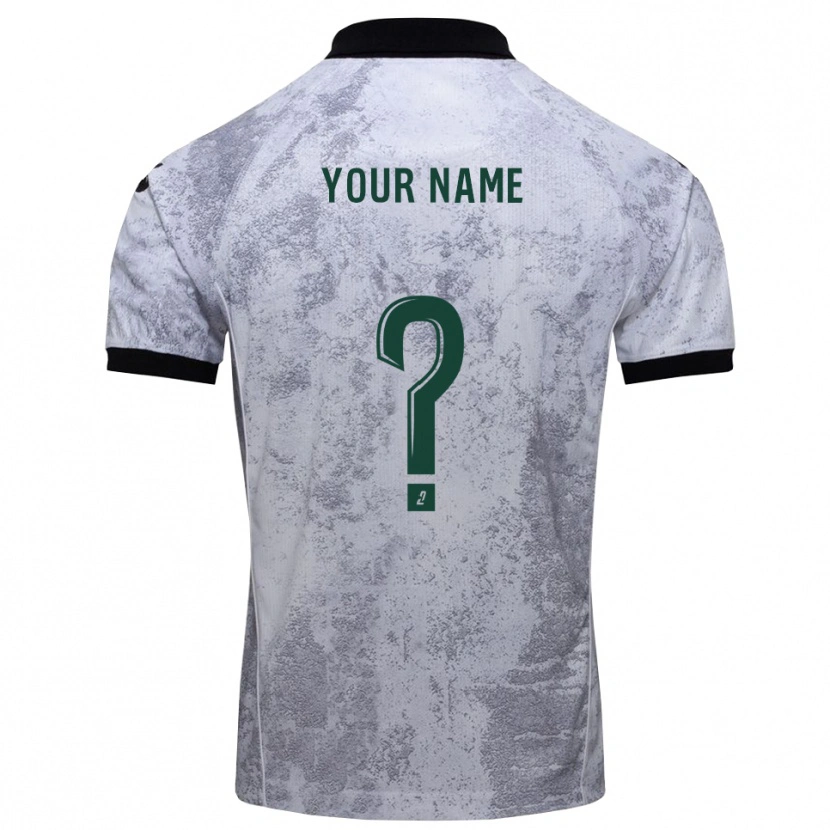 Danxen Kid Your Name #0 White Black Away Jersey 2025/26 T-Shirt