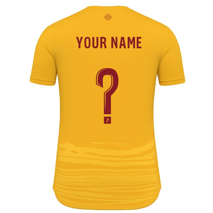 Danxen Kid Your Name #0 Orange Burgundy Away Jersey 2025/26 T-Shirt