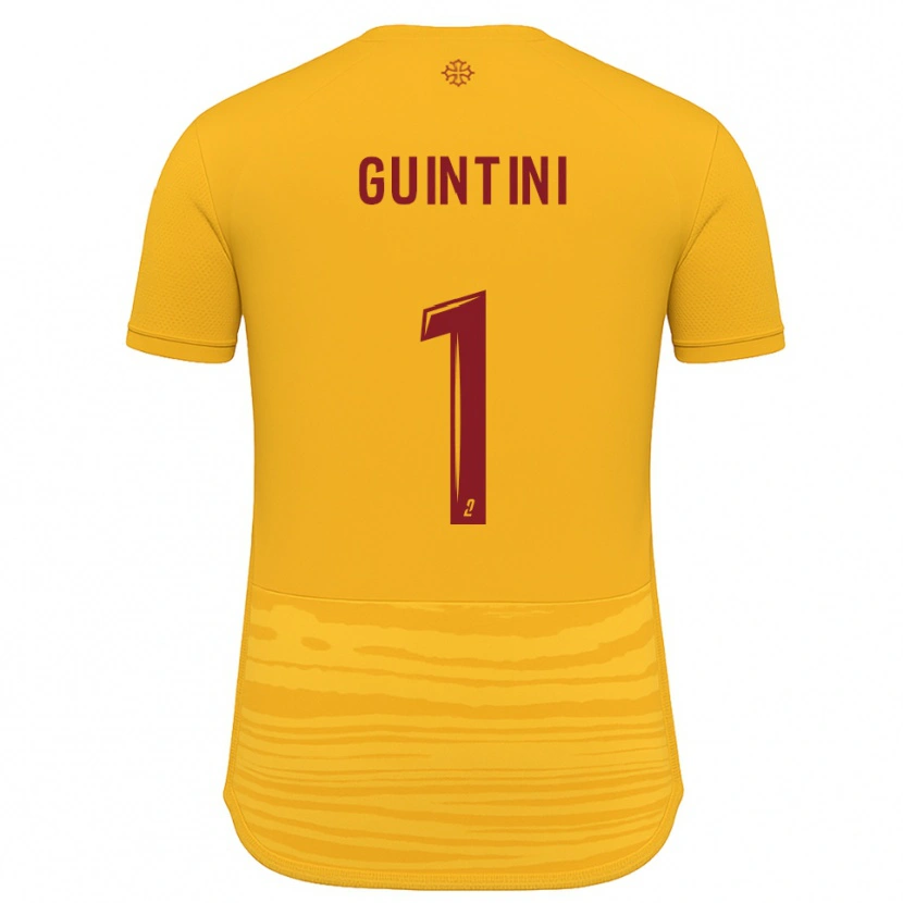 Danxen Kid Loryan Guintini #1 Orange Burgundy Away Jersey 2025/26 T-Shirt