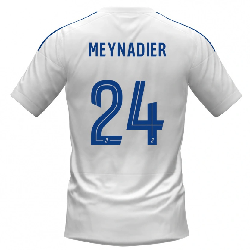 Danxen Kid Tom Meynadier #24 White Blue Away Jersey 2025/26 T-Shirt