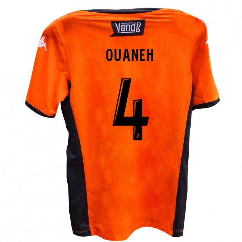 Danxen Kid Peter Ouaneh #4 White Black Away Jersey 2025/26 T-Shirt