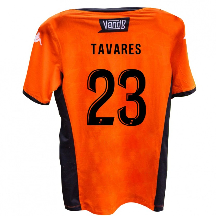 Danxen Kid Yohan Tavares #23 White Black Away Jersey 2025/26 T-Shirt