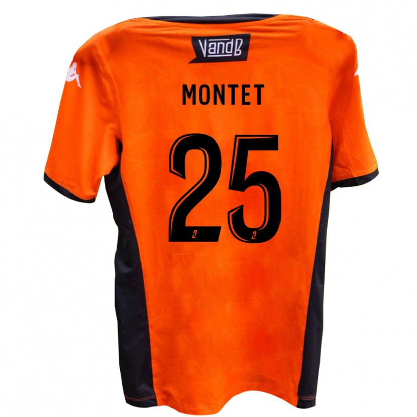 Danxen Kid Enzo Montet #25 White Black Away Jersey 2025/26 T-Shirt