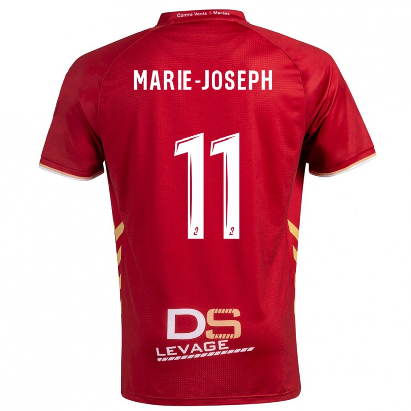 Danxen Kid Thomas Marie-Joseph #11 Burgundy Gold Away Jersey 2025/26 T-Shirt