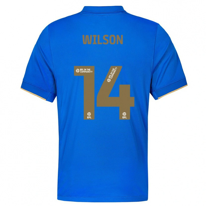 Danxen Men Siobhan Wilson #14 Blue Gold Home Jersey 2025/26 T-Shirt