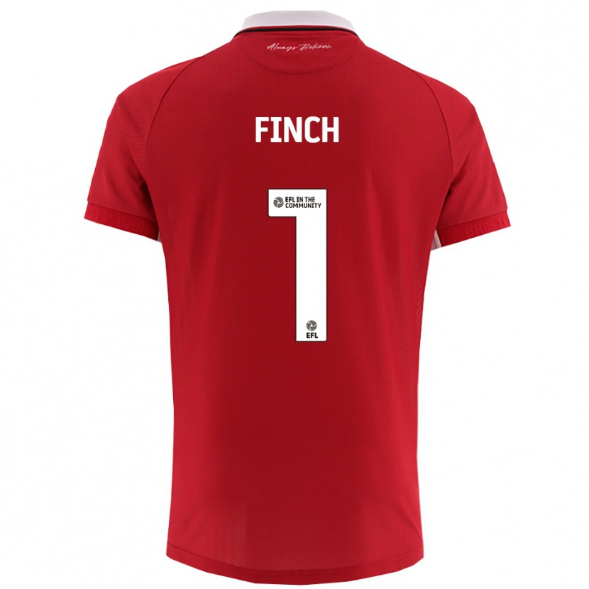 Danxen Men Isaac Finch #1 Red White Home Jersey 2025/26 T-Shirt