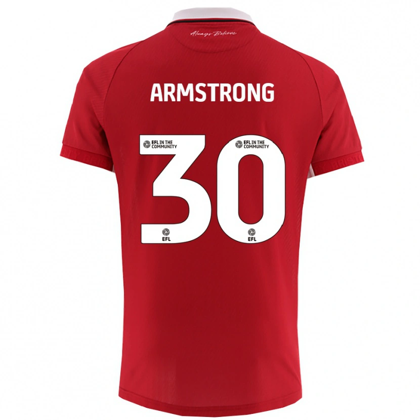 Danxen Men Sinclair Armstrong #30 Red White Home Jersey 2025/26 T-Shirt