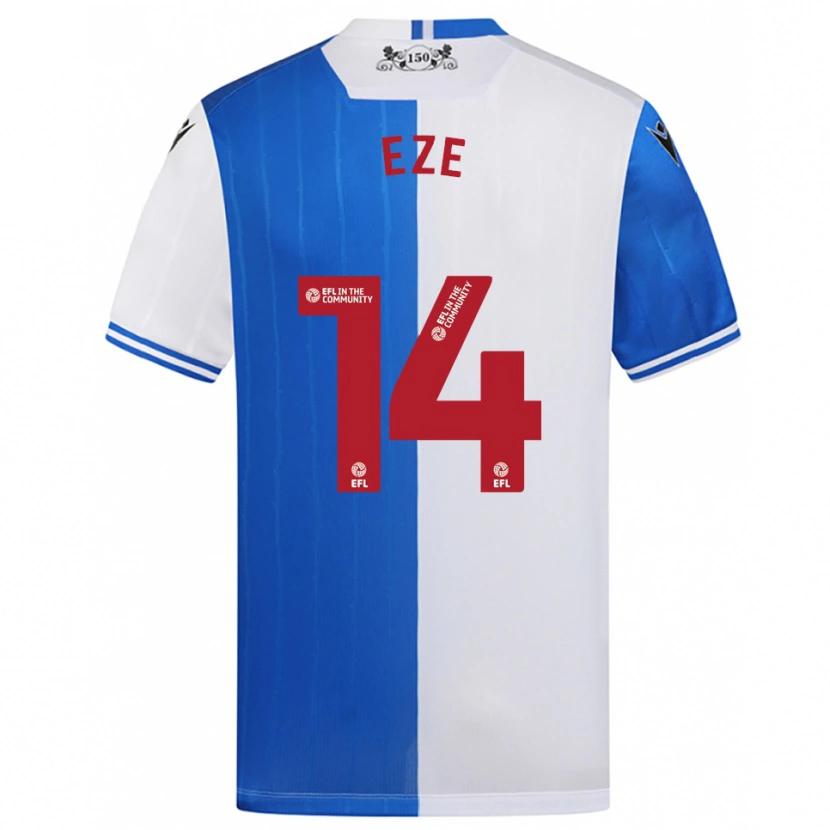 Danxen Men Silver Eze #14 Blue White Home Jersey 2025/26 T-Shirt