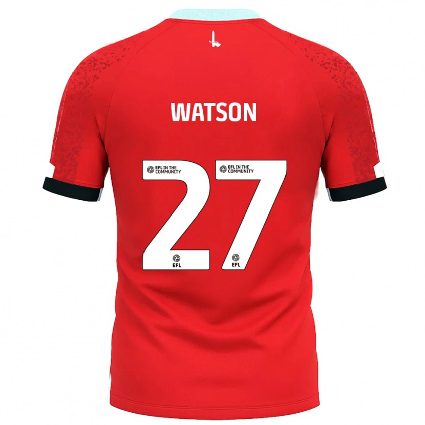 Danxen Men Tennai Watson #27 Red White Home Jersey 2025/26 T-Shirt