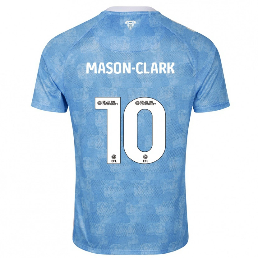 Danxen Men Ephron Mason-Clark #10 Sky Blue White Home Jersey 2025/26 T-Shirt