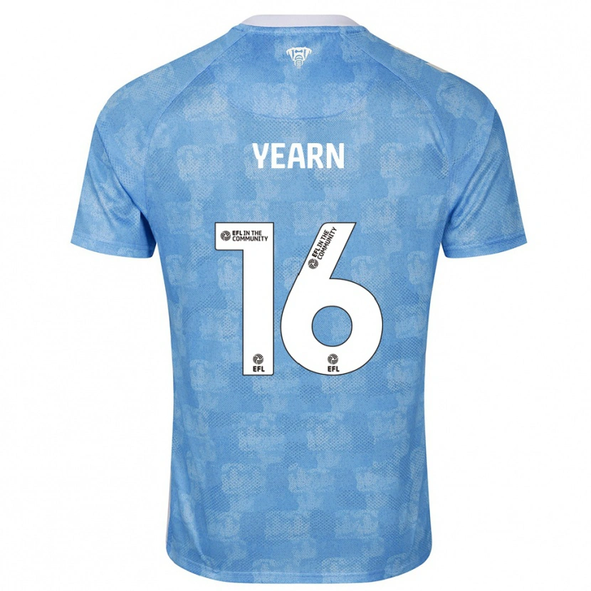 Danxen Men Kai Yearn #16 Sky Blue White Home Jersey 2025/26 T-Shirt