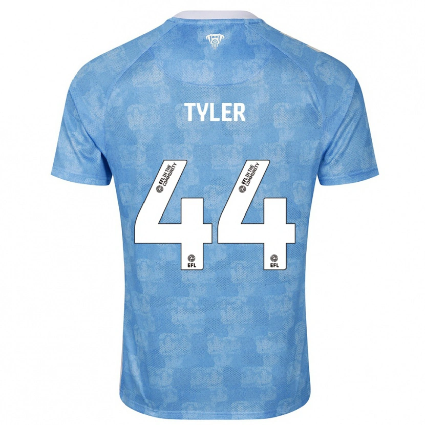 Danxen Men Cian Tyler #44 Sky Blue White Home Jersey 2025/26 T-Shirt