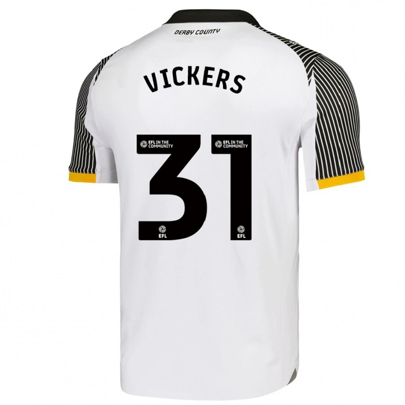 Danxen Men Josh Vickers #31 White Black Home Jersey 2025/26 T-Shirt