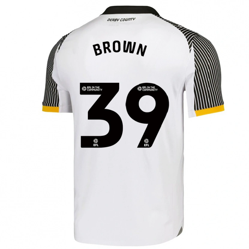 Danxen Men Dajaune Brown #39 White Black Home Jersey 2025/26 T-Shirt