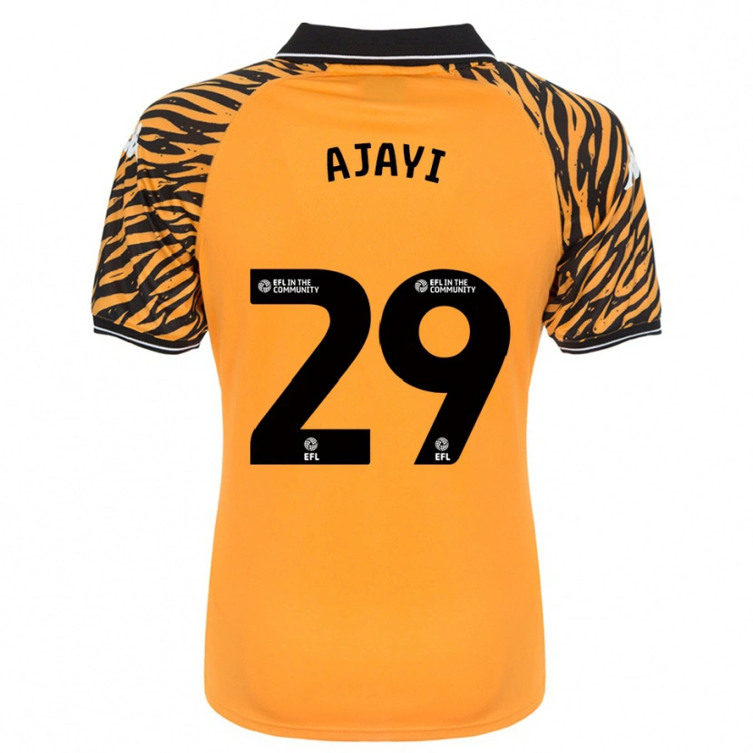 Danxen Men Semi Ajayi #29 Orange Black Home Jersey 2025/26 T-Shirt