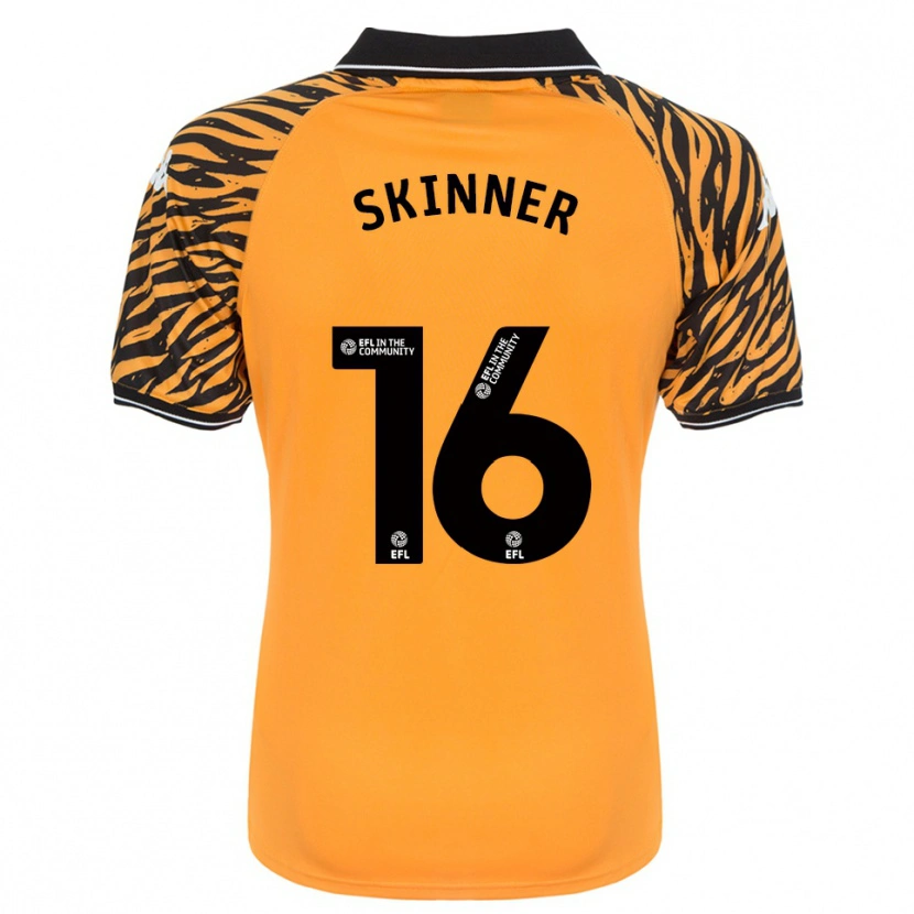 Danxen Men Harley Skinner #16 Orange Black Home Jersey 2025/26 T-Shirt
