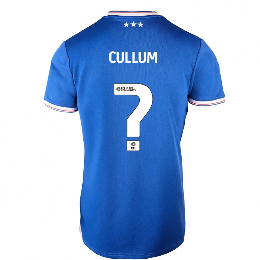 Danxen Men Danny Cullum #0 Blue White Home Jersey 2025/26 T-Shirt