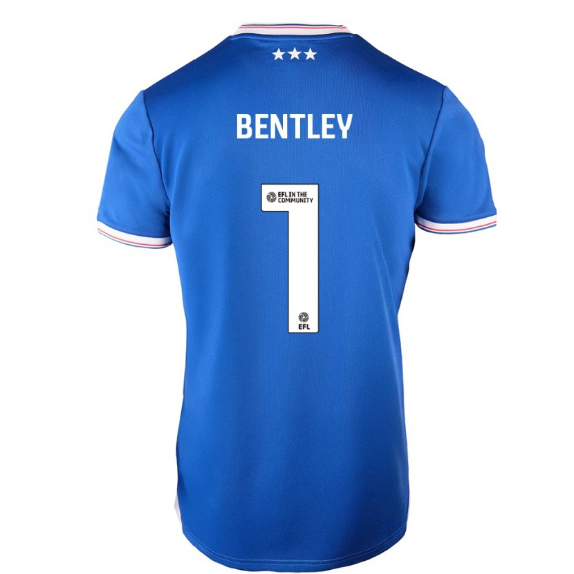 Danxen Men Josh Bentley #1 Blue White Home Jersey 2025/26 T-Shirt