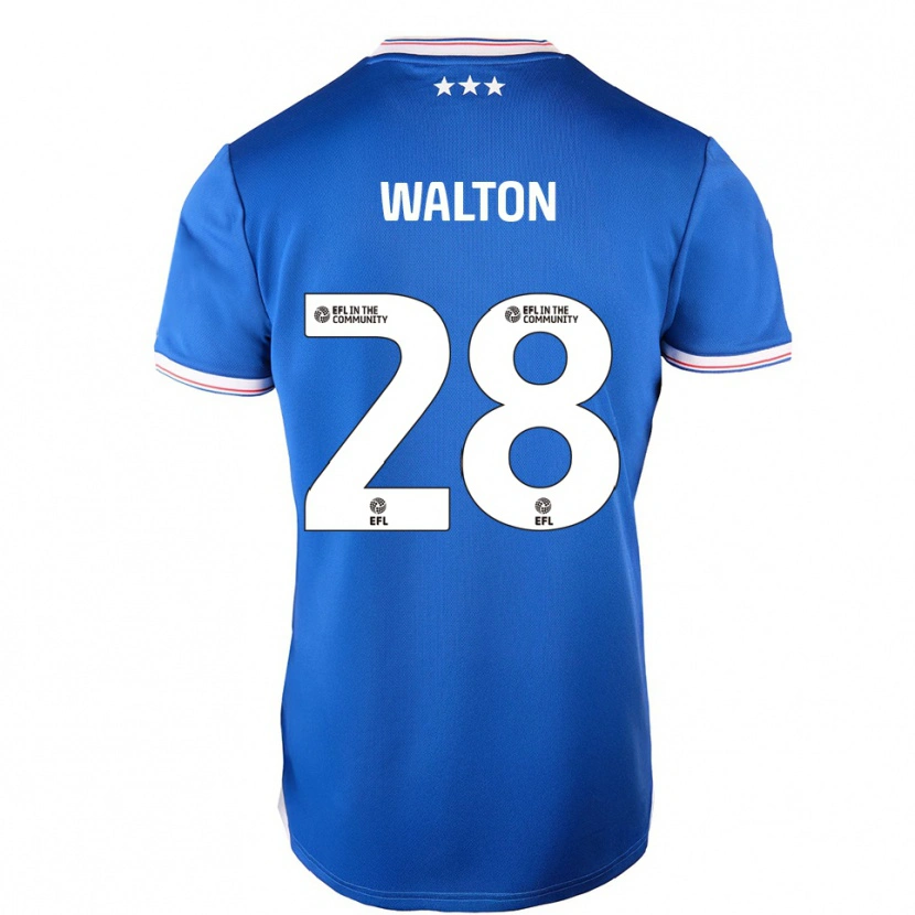 Danxen Men Christian Walton #28 Blue White Home Jersey 2025/26 T-Shirt