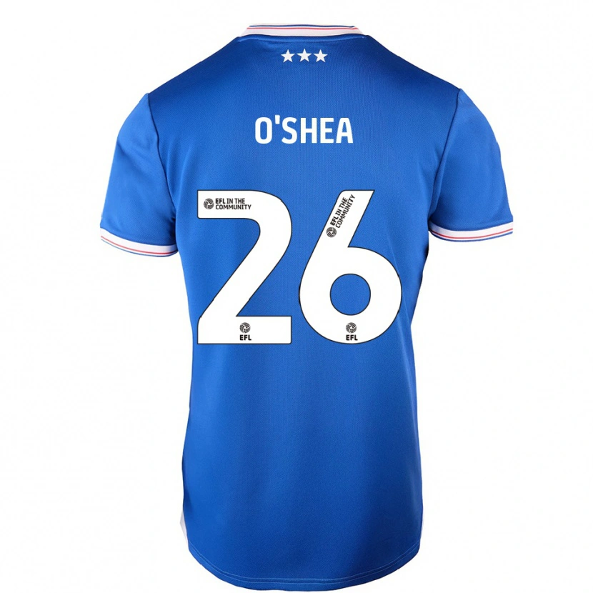 Danxen Men Dara O'shea #26 Blue White Home Jersey 2025/26 T-Shirt