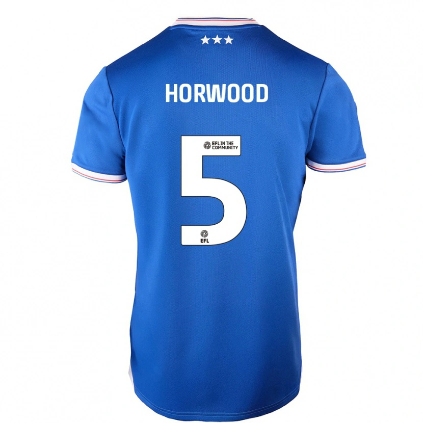 Danxen Men Bonnie Horwood #5 Blue White Home Jersey 2025/26 T-Shirt