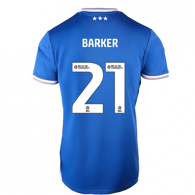 Danxen Men Maisy Barker #21 Blue White Home Jersey 2025/26 T-Shirt