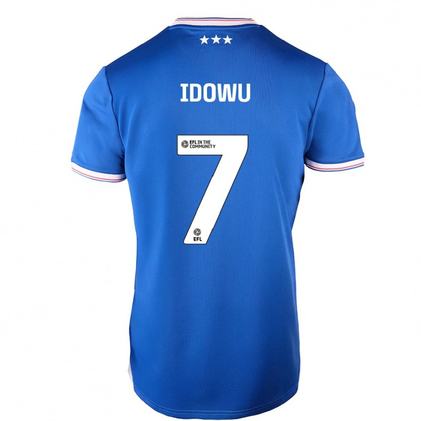 Danxen Men Tudor Mendel-Idowu #7 Blue White Home Jersey 2025/26 T-Shirt