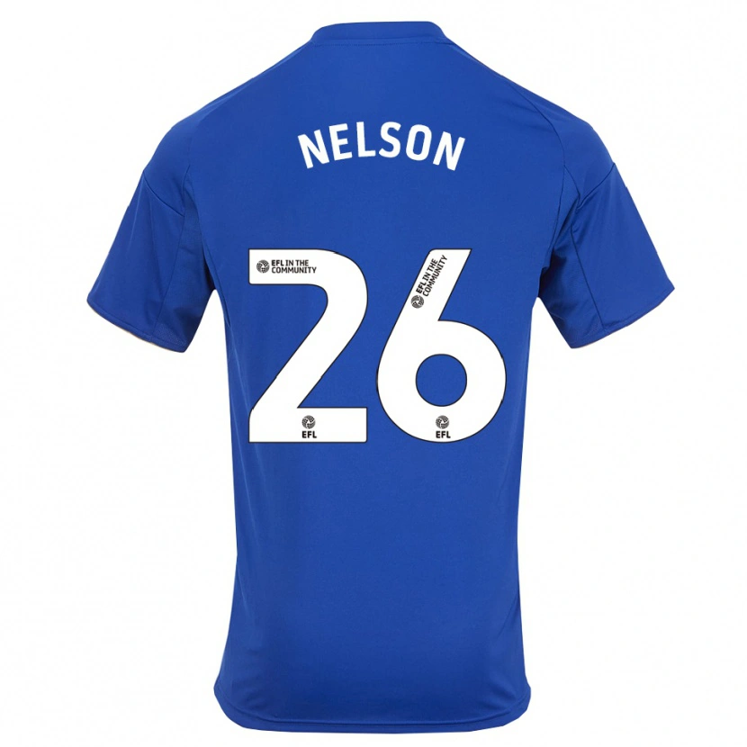 Danxen Men Ben Nelson #26 Blue Gold Home Jersey 2025/26 T-Shirt