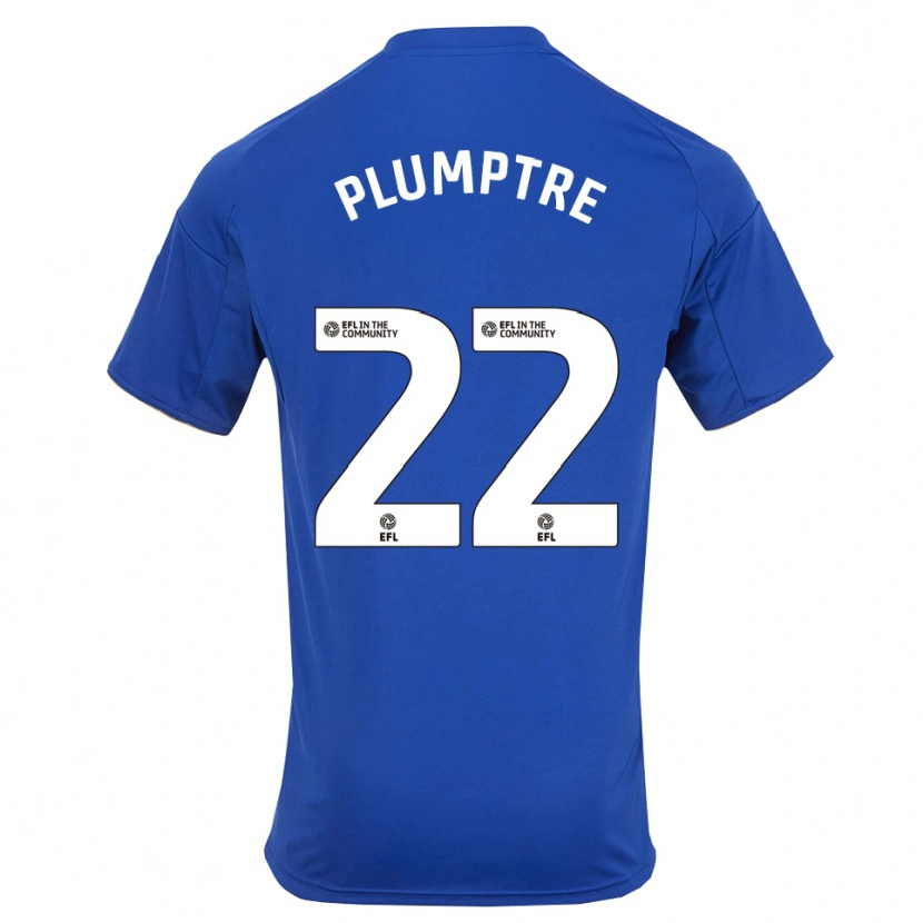 Danxen Men Ashleigh Plumptre #22 Blue Gold Home Jersey 2025/26 T-Shirt