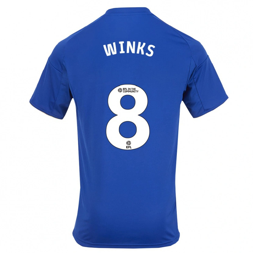 Danxen Men Harry Winks #8 Blue Gold Home Jersey 2025/26 T-Shirt