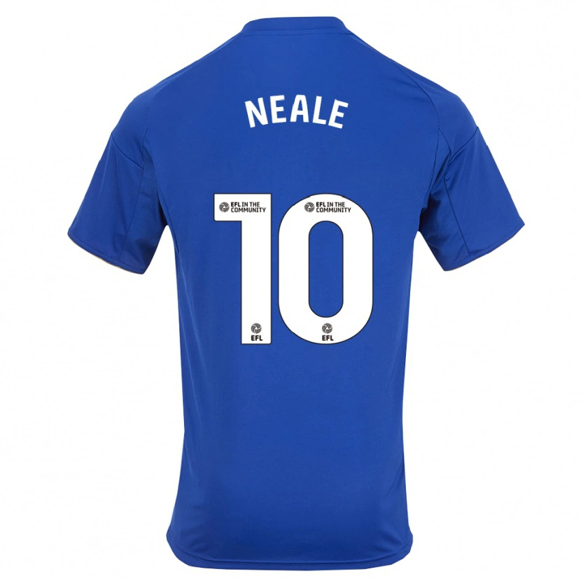 Danxen Men Tommy Neale #10 Blue Gold Home Jersey 2025/26 T-Shirt