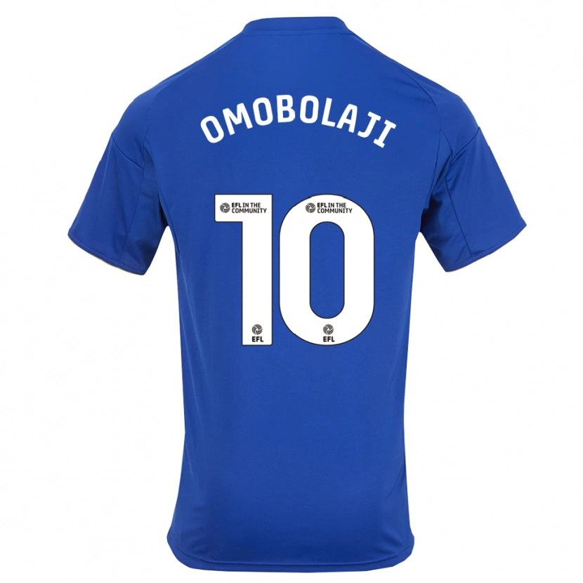 Danxen Men Laolu Omobolaji #10 Blue Gold Home Jersey 2025/26 T-Shirt