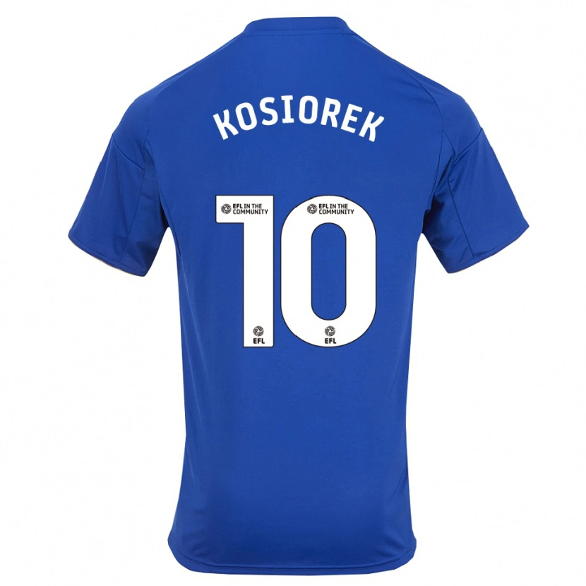 Danxen Men Bartosz Kosiorek #10 Blue Gold Home Jersey 2025/26 T-Shirt