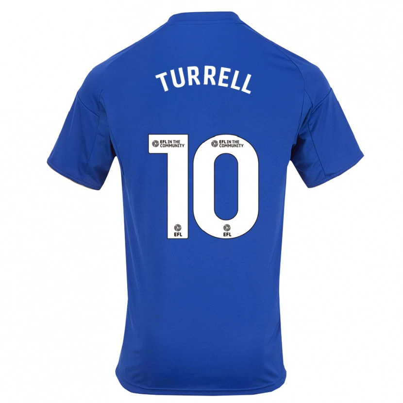 Danxen Men Lyndon Turrell #10 Blue Gold Home Jersey 2025/26 T-Shirt