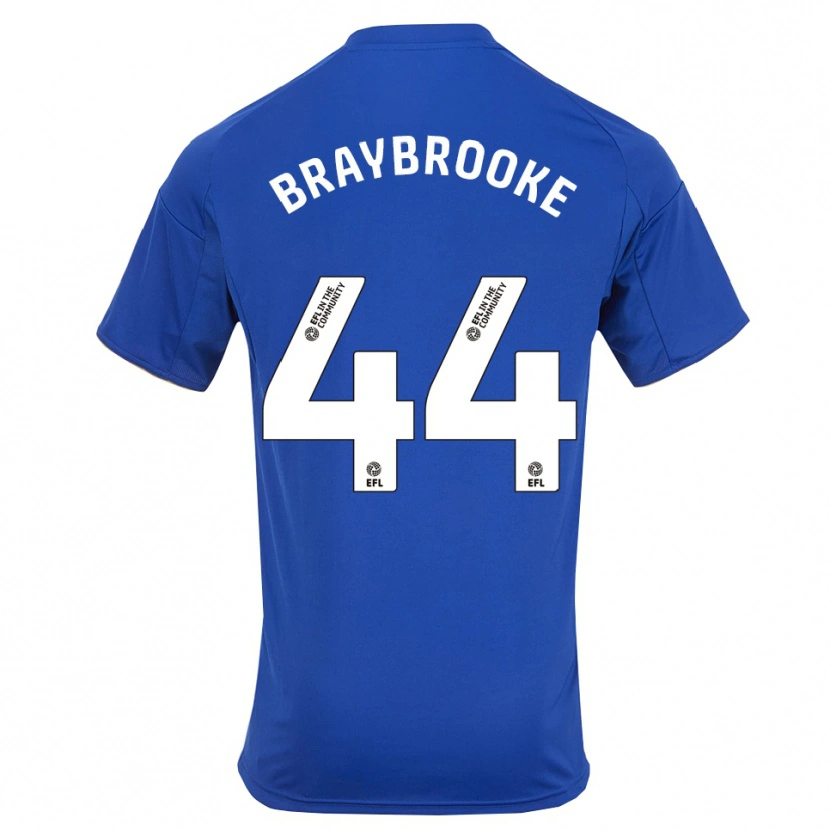 Danxen Men Sammy Braybrooke #44 Blue Gold Home Jersey 2025/26 T-Shirt