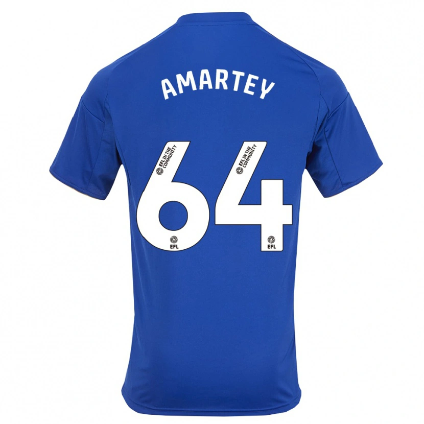 Danxen Men Bobby Amartey #64 Blue Gold Home Jersey 2025/26 T-Shirt