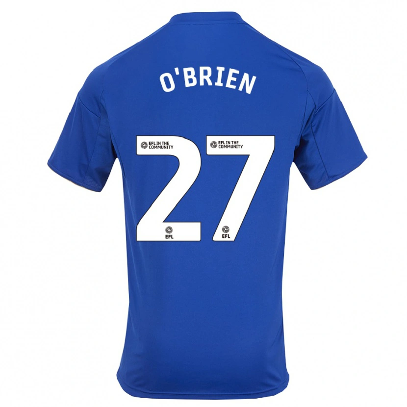 Danxen Men Shannon O'brien #27 Blue Gold Home Jersey 2025/26 T-Shirt