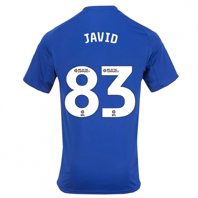 Danxen Men Abdullah Javid #83 Blue Gold Home Jersey 2025/26 T-Shirt