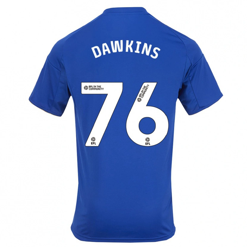 Danxen Men Kartell Dawkins #76 Blue Gold Home Jersey 2025/26 T-Shirt