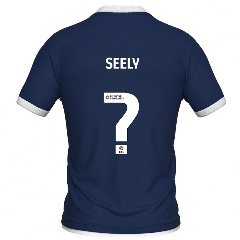 Danxen Men Grace Seely #0 Navy White Home Jersey 2025/26 T-Shirt