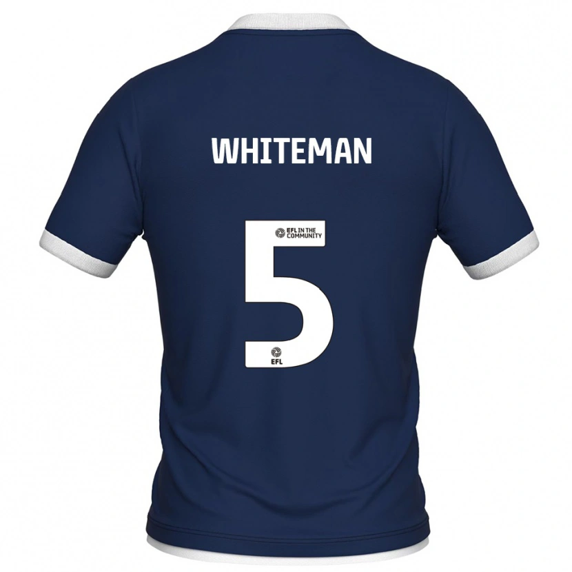 Danxen Men Harvey Whiteman #5 Navy White Home Jersey 2025/26 T-Shirt