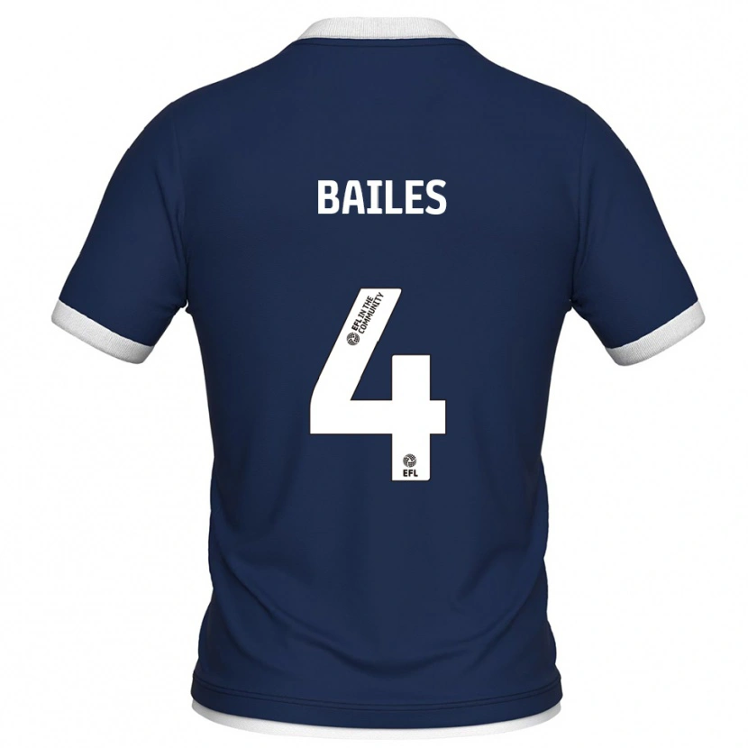 Danxen Men Freya Bailes #4 Navy White Home Jersey 2025/26 T-Shirt
