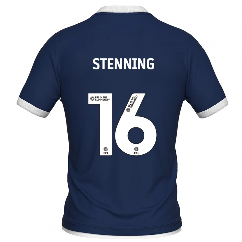 Danxen Men Ellie Stenning #16 Navy White Home Jersey 2025/26 T-Shirt