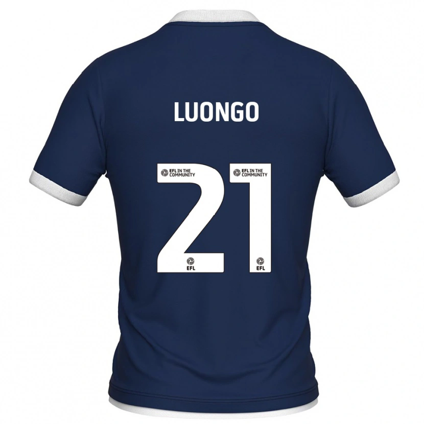 Danxen Men Massimo Luongo #21 Navy White Home Jersey 2025/26 T-Shirt