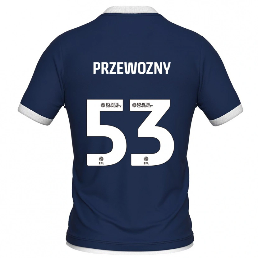 Danxen Men Jakub Przewozny #53 Navy White Home Jersey 2025/26 T-Shirt