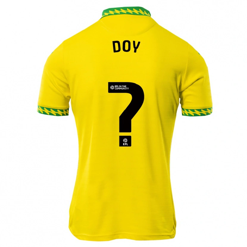 Danxen Men Alfie Doy #0 White Green Home Jersey 2025/26 T-Shirt