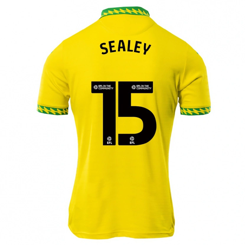 Danxen Men La'sean Sealey #15 White Green Home Jersey 2025/26 T-Shirt