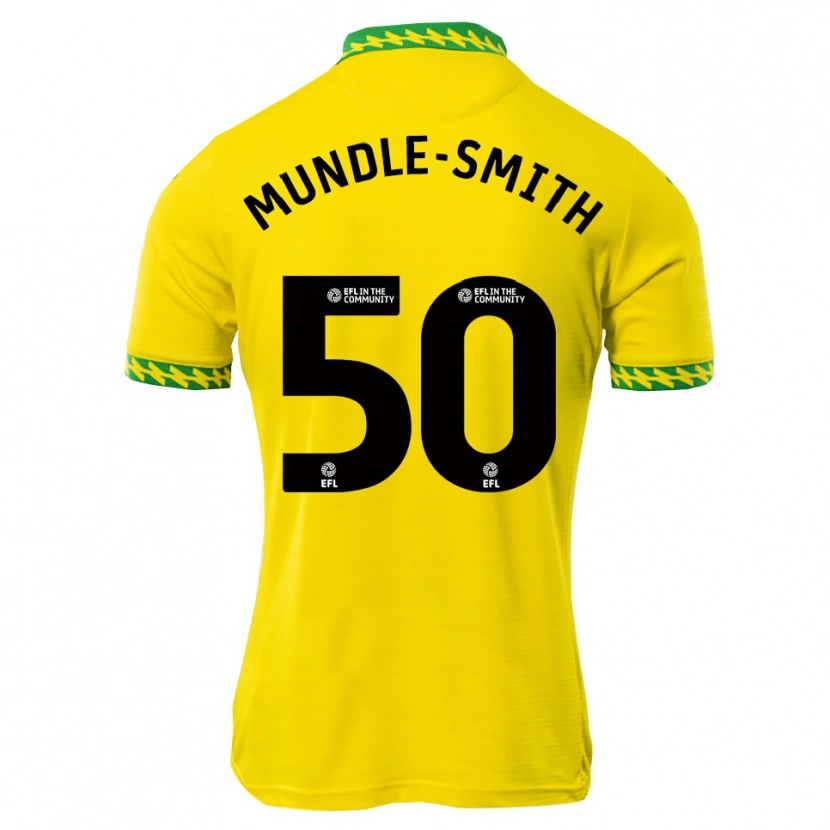 Danxen Men Errol Mundle-Smith #50 White Green Home Jersey 2025/26 T-Shirt