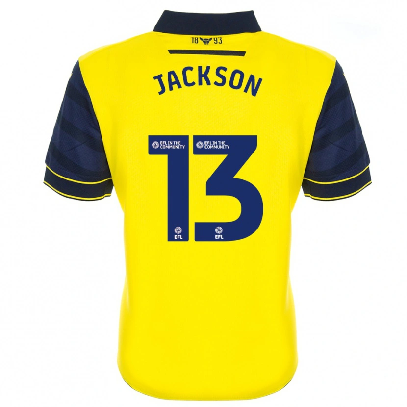 Danxen Men Will Jackson #13 Yellow Navy Home Jersey 2025/26 T-Shirt